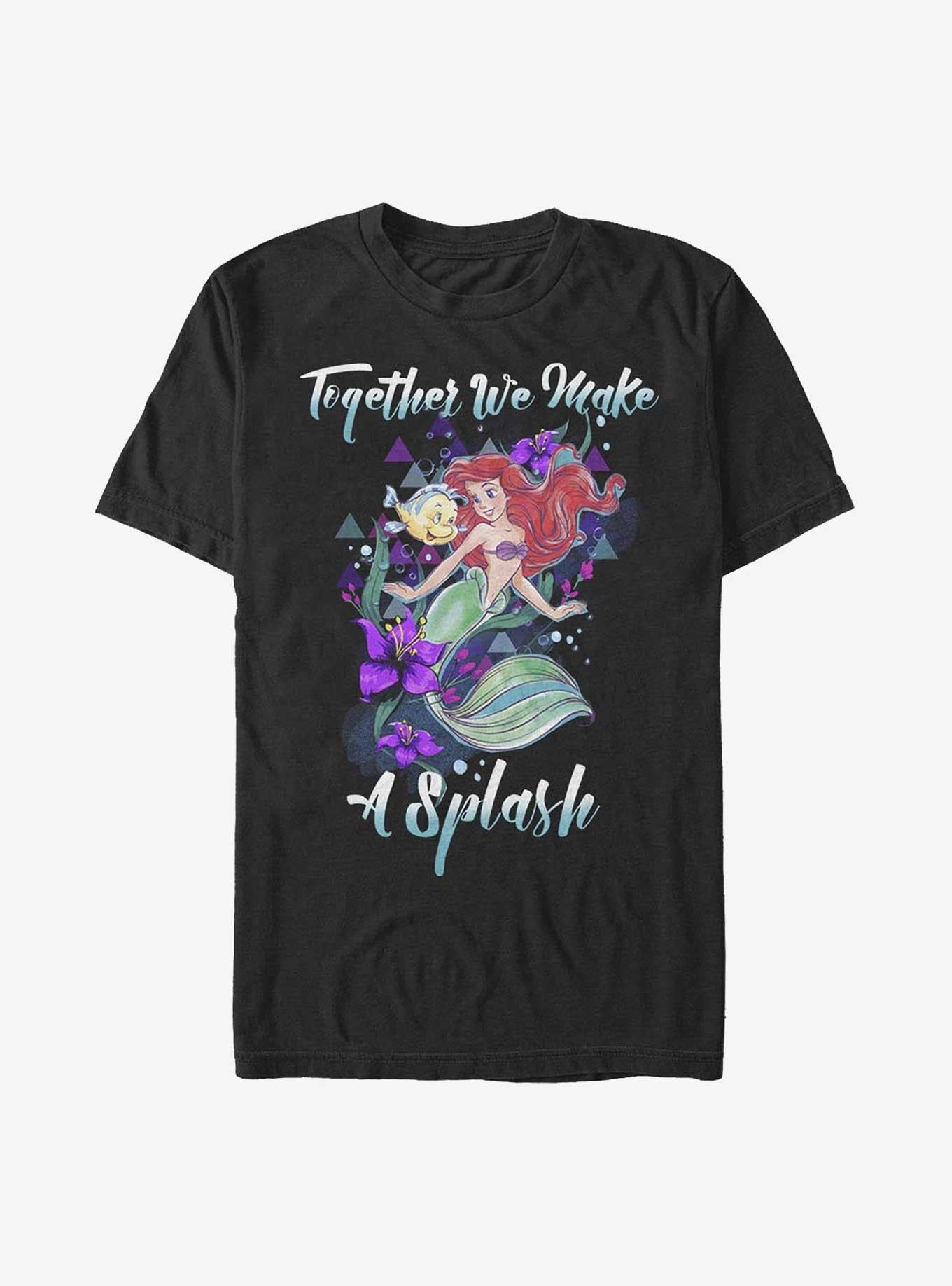 Disney The Little Mermaid Make A Splash T-Shirt | Trending Graphic Tee For Fans