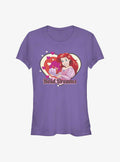 Disney The Little Mermaid Ariel Heart Bold Dreams Girls T-Shirt | Trending Graphic Tee For Fans