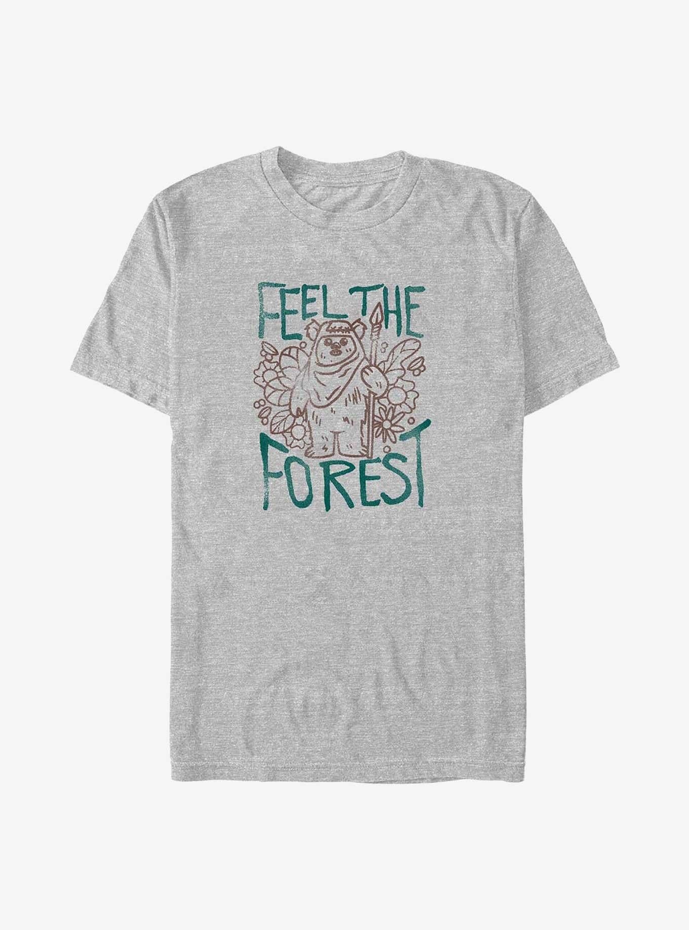 Star Wars Ewok Feel The Forest T-Shirt | Trending Graphic Tee For Fans