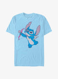 Disney Lilo & Stitch Love Shot Cupid Stitch Extra Soft T-Shirt | Trending Graphic Tee For Fans
