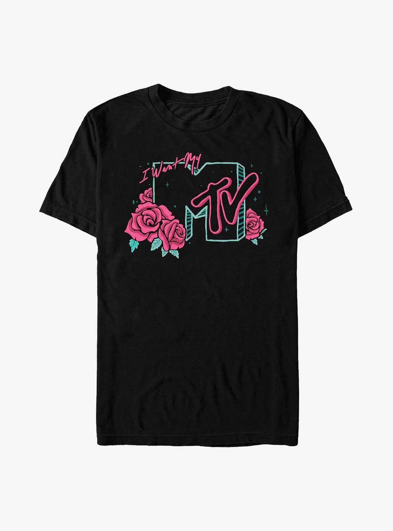 MTV Drawn Rose Logo Extra Soft T-Shirt | Trending Graphic Tee For Fans