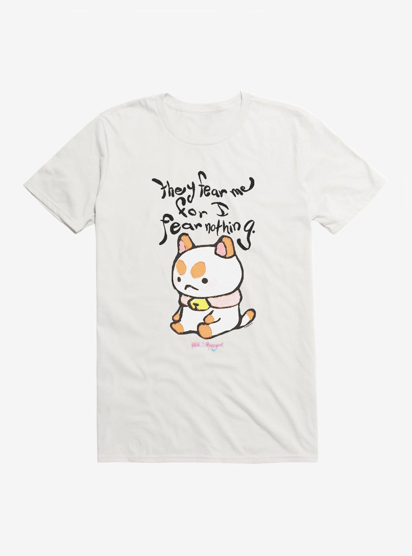 Bee And Puppycat I Fear Nothing T-Shirt | Trending Graphic Tee For Fans