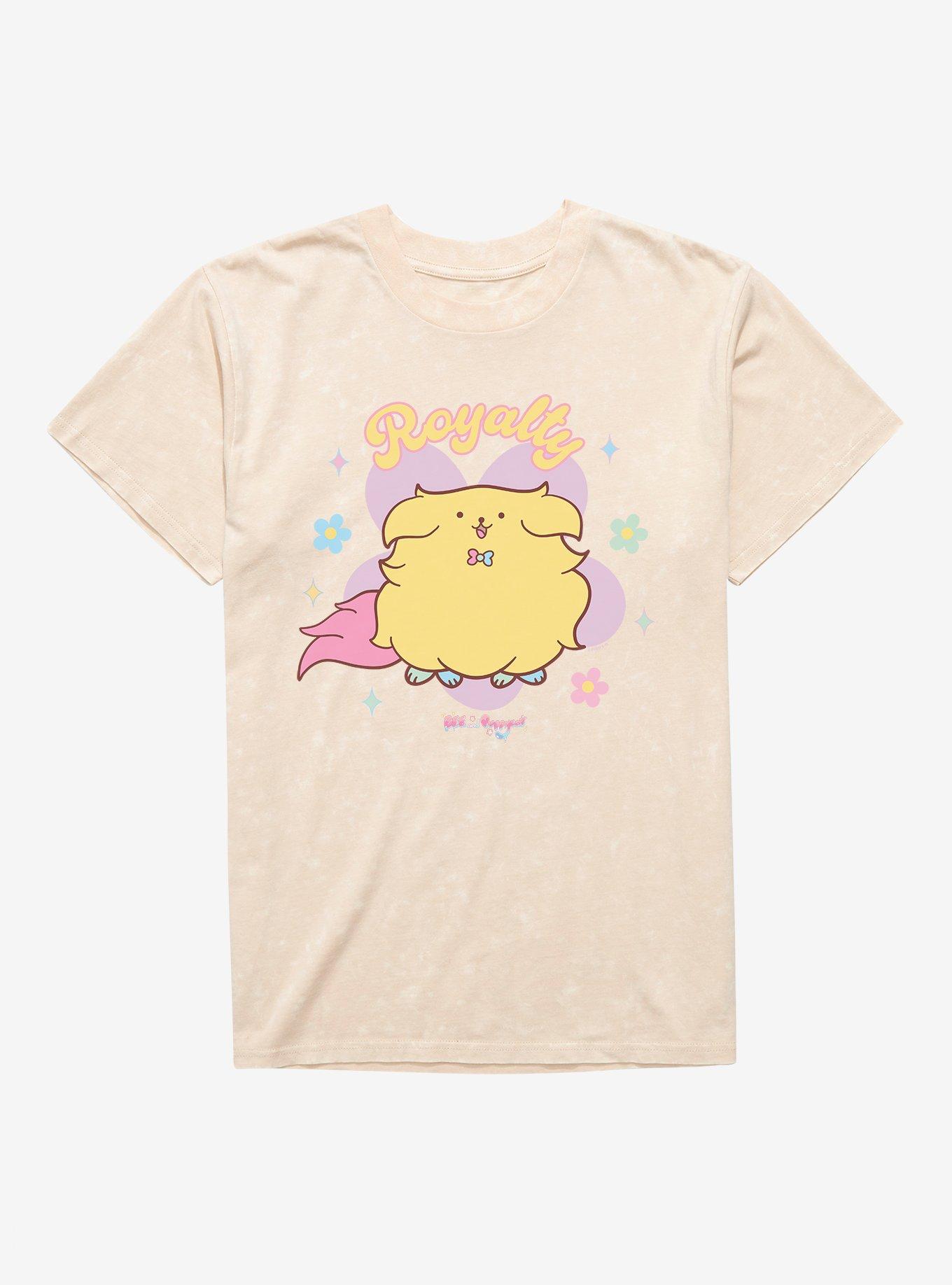 Bee And PuppyCat Royalty Mineral Wash T-Shirt | Trending Graphic Tee For Fans