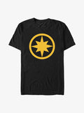 Marvel Captain Marvel Symbol T-Shirt | Trending Graphic Tee For Fans