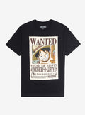 One Piece Luffy Wanted Poster T-Shirt | Trending Graphic Tee For Fans