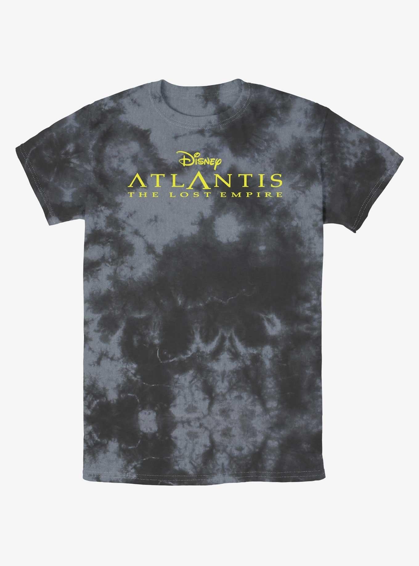 Disney Atlantis The Lost Empire Logo Tie-Dye T-Shirt | Trending Graphic Tee For Fans