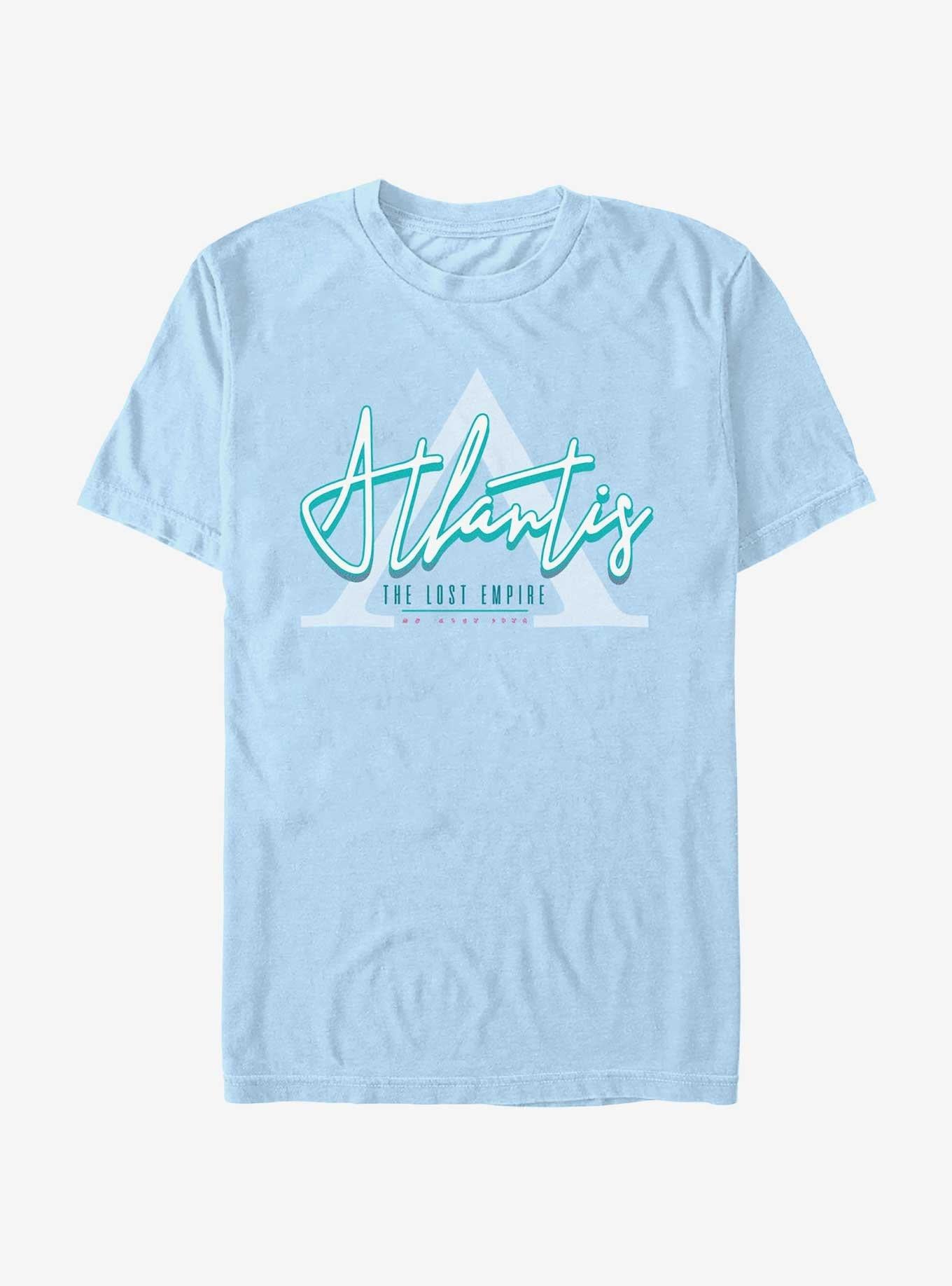 Disney Atlantis The Lost Empire Symbol Logo T-Shirt | Trending Graphic Tee For Fans