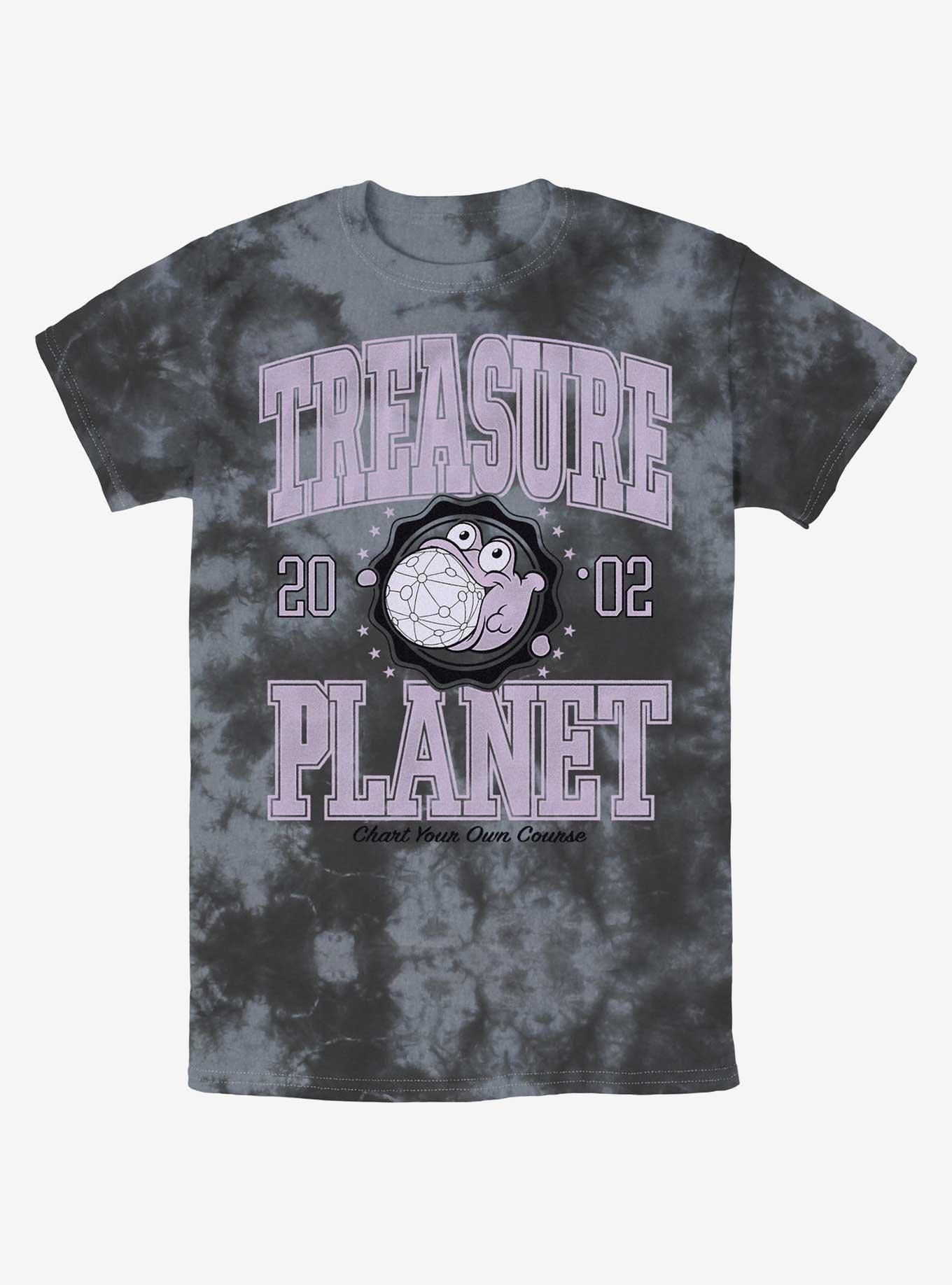 Disney Treasure Planet Morph Collegiate Tie-Dye T-Shirt | Trending Graphic Tee For Fans