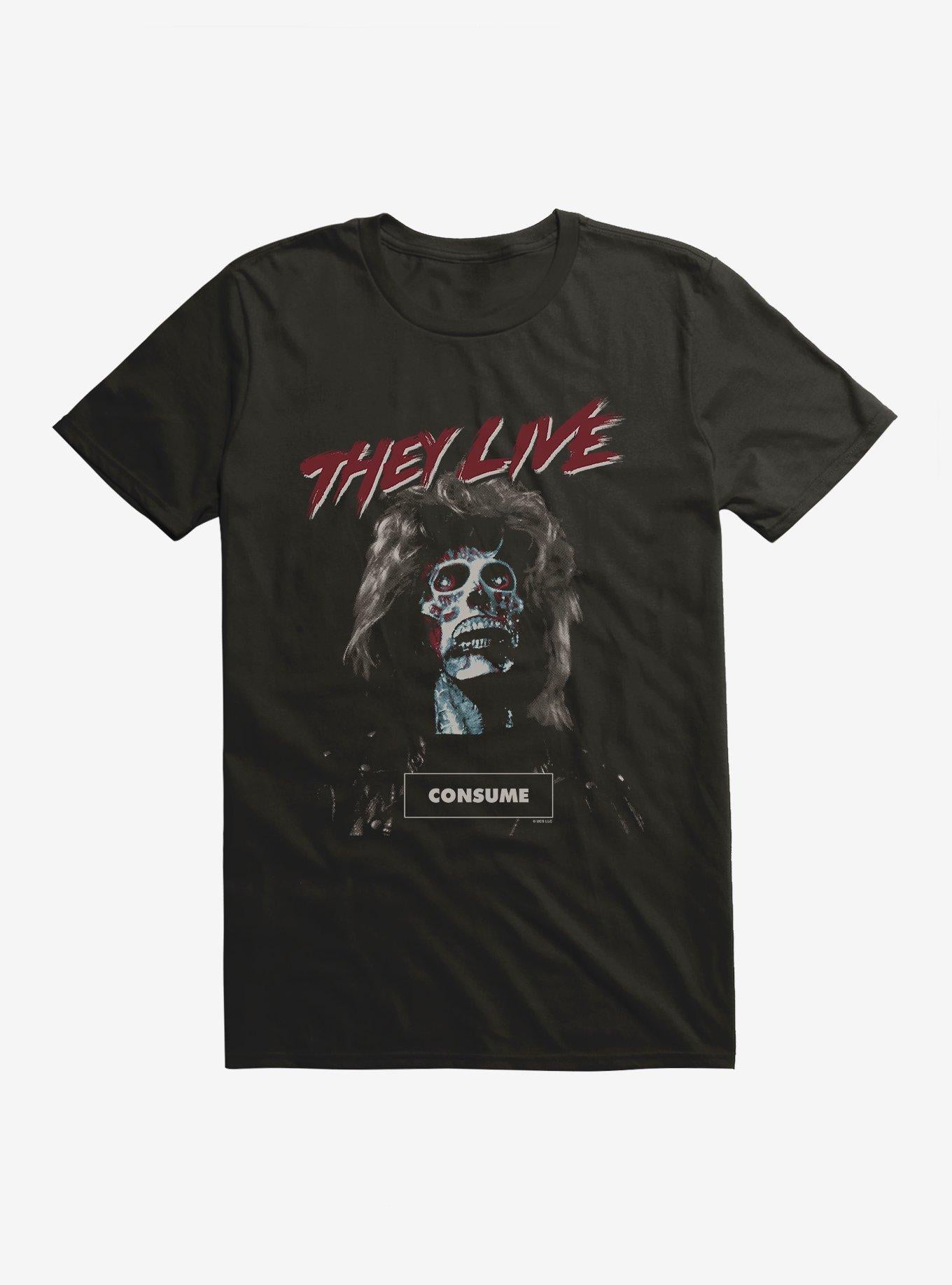 They Live Consume T-Shirt | Trending Graphic Tee For Fans