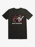 MTV Paint Splatter Logo T-Shirt | Trending Graphic Tee For Fans