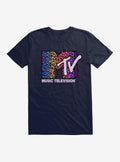 MTV Rainbow Cheetah Logo T-Shirt | Trending Graphic Tee For Fans