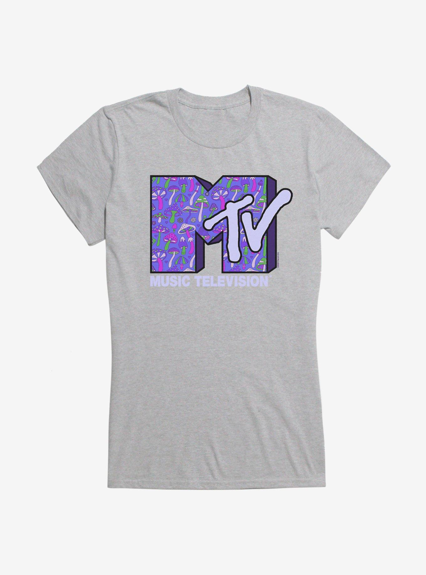 MTV Mushrooms Logo Girls T-Shirt | Trending Graphic Tee For Fans