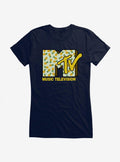 MTV Pineapple Logo Girls T-Shirt | Trending Graphic Tee For Fans