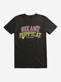 Bee And Puppycat Lazy In Space Collegiate T-Shirt | Trending Graphic Tee For Fans