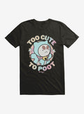 Bee And Puppycat Too Cute To Poot T-Shirt | Trending Graphic Tee For Fans