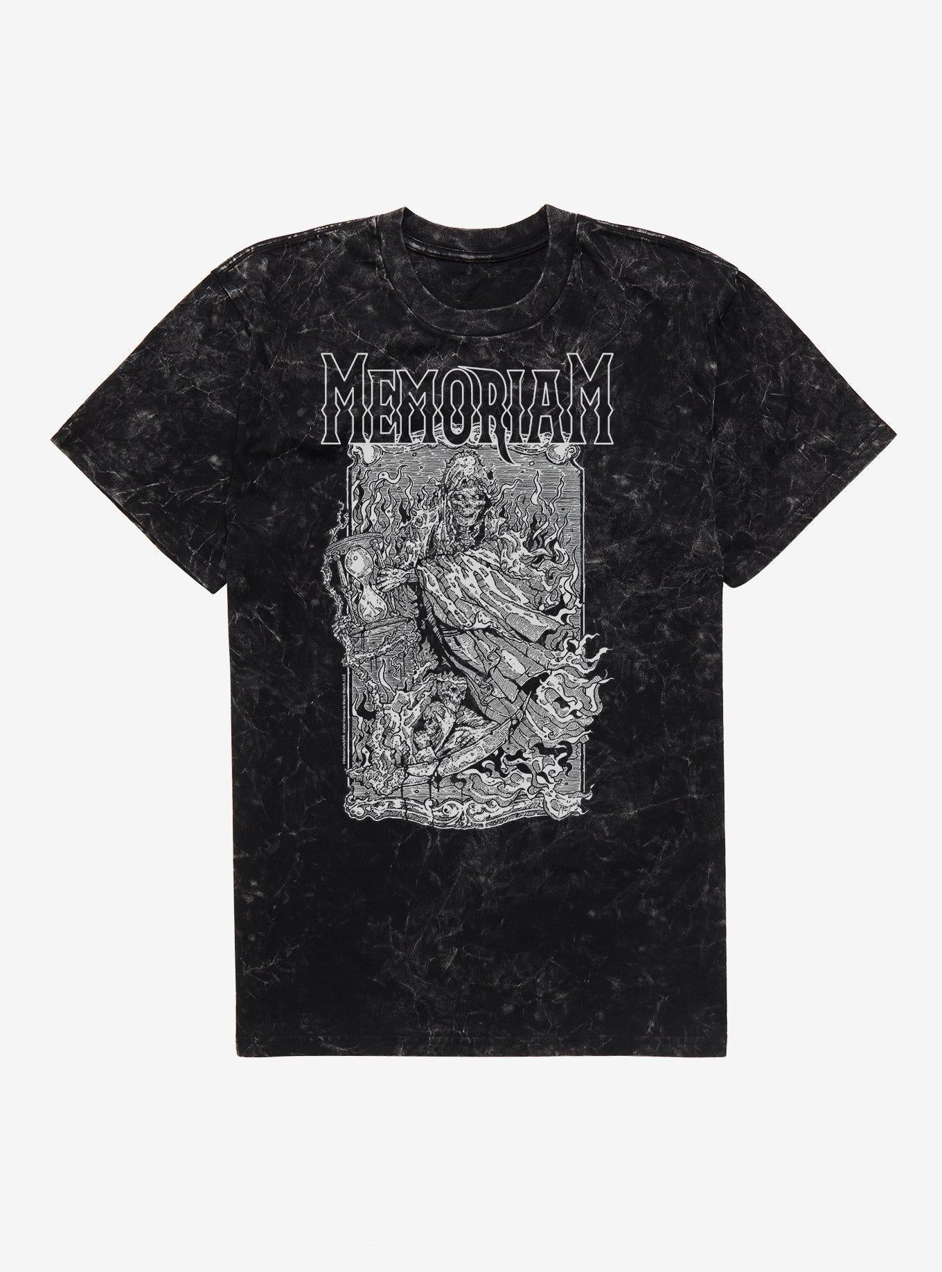 Memoriam Reaper Mineral Wash T-Shirt | Trending Graphic Tee For Fans