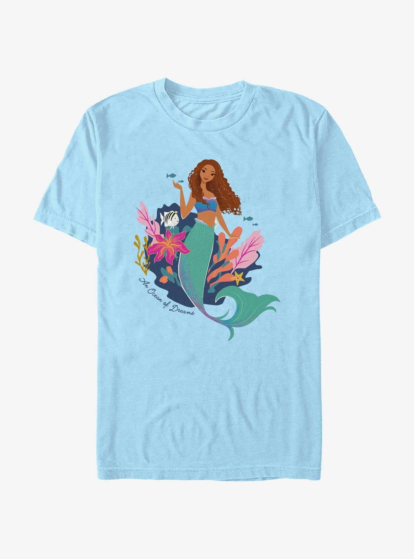 Disney The Little Mermaid Live Action An Ocean Of Dreams T-Shirt | Trending Graphic Tee For Fans