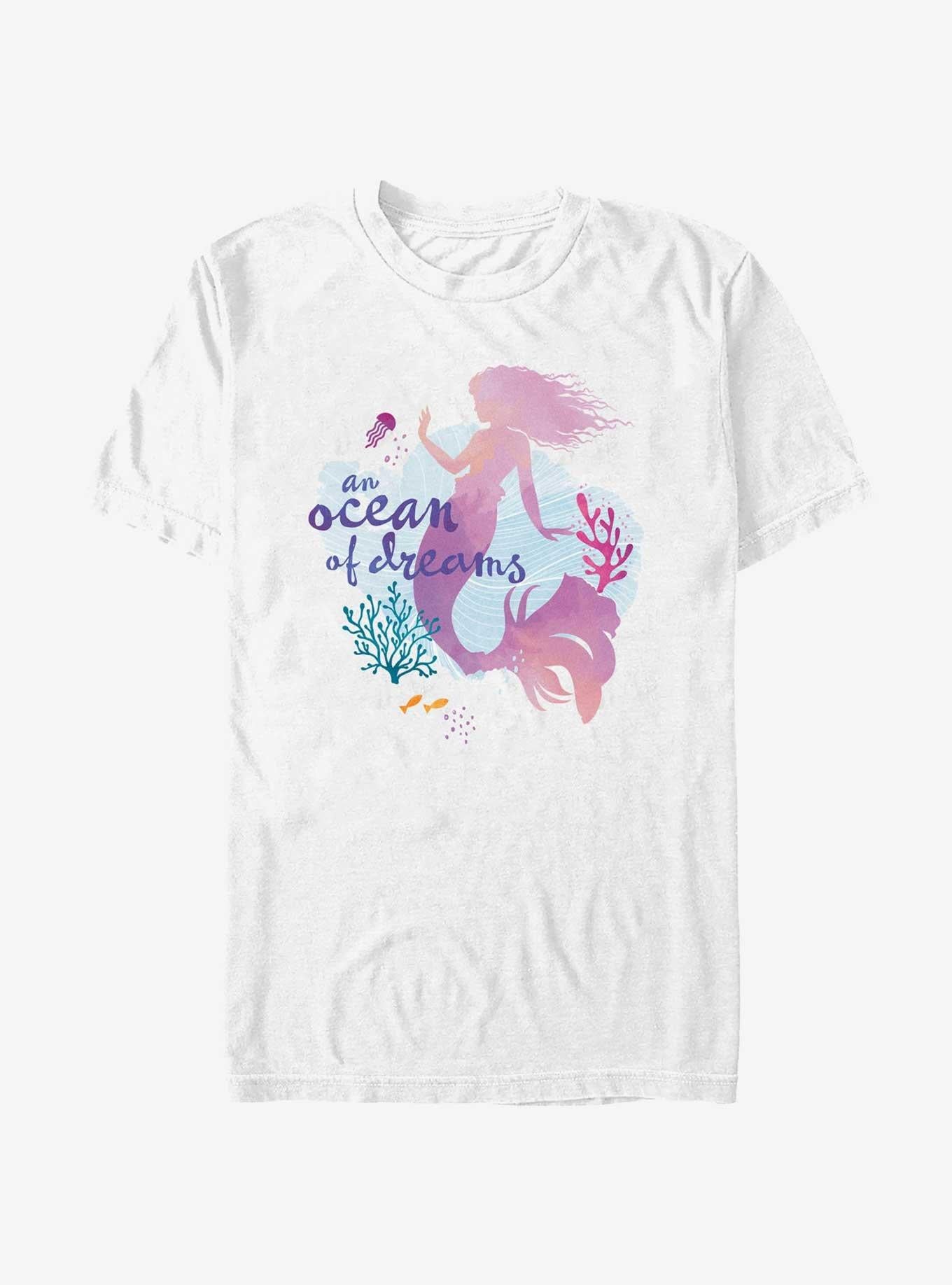 Disney The Little Mermaid Live Action Ocean Of Dreams T-Shirt | Trending Graphic Tee For Fans
