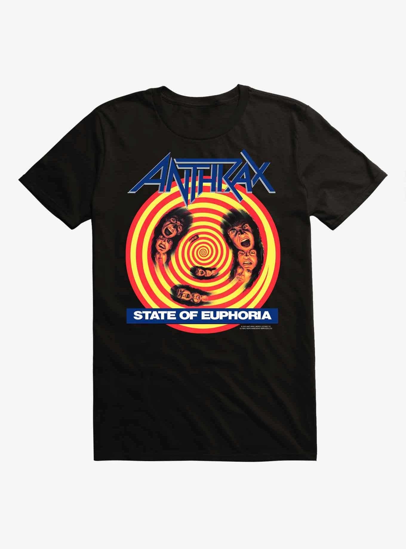 Anthrax State Of Euphoria T-Shirt | Trending Graphic Tee For Fans