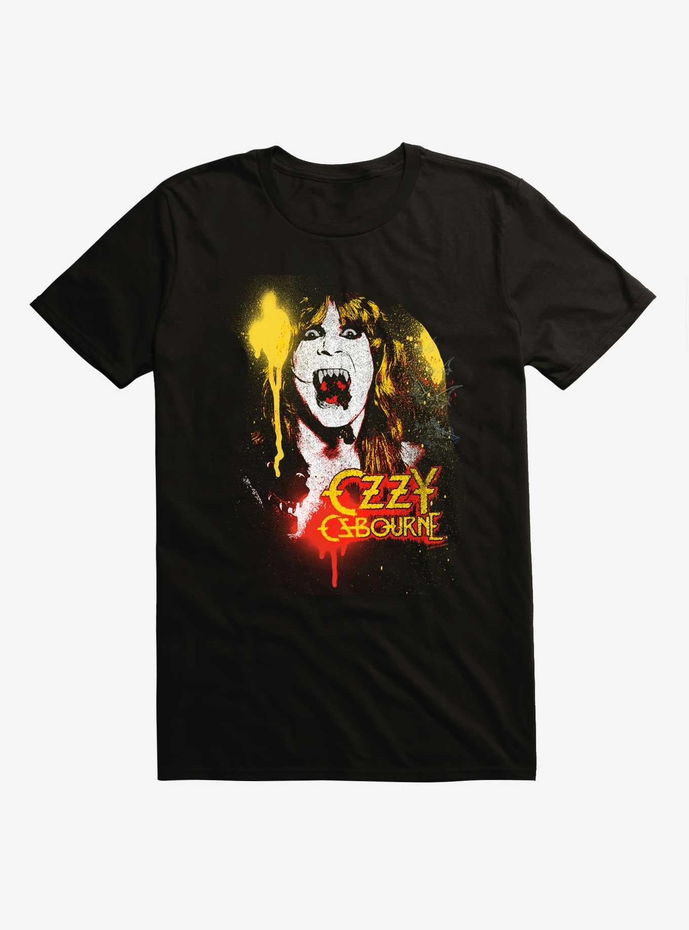 Ozzy Osbourne Speak Of The Devil Spray Paint T-Shirt | Trending Graphic Tee For Fans