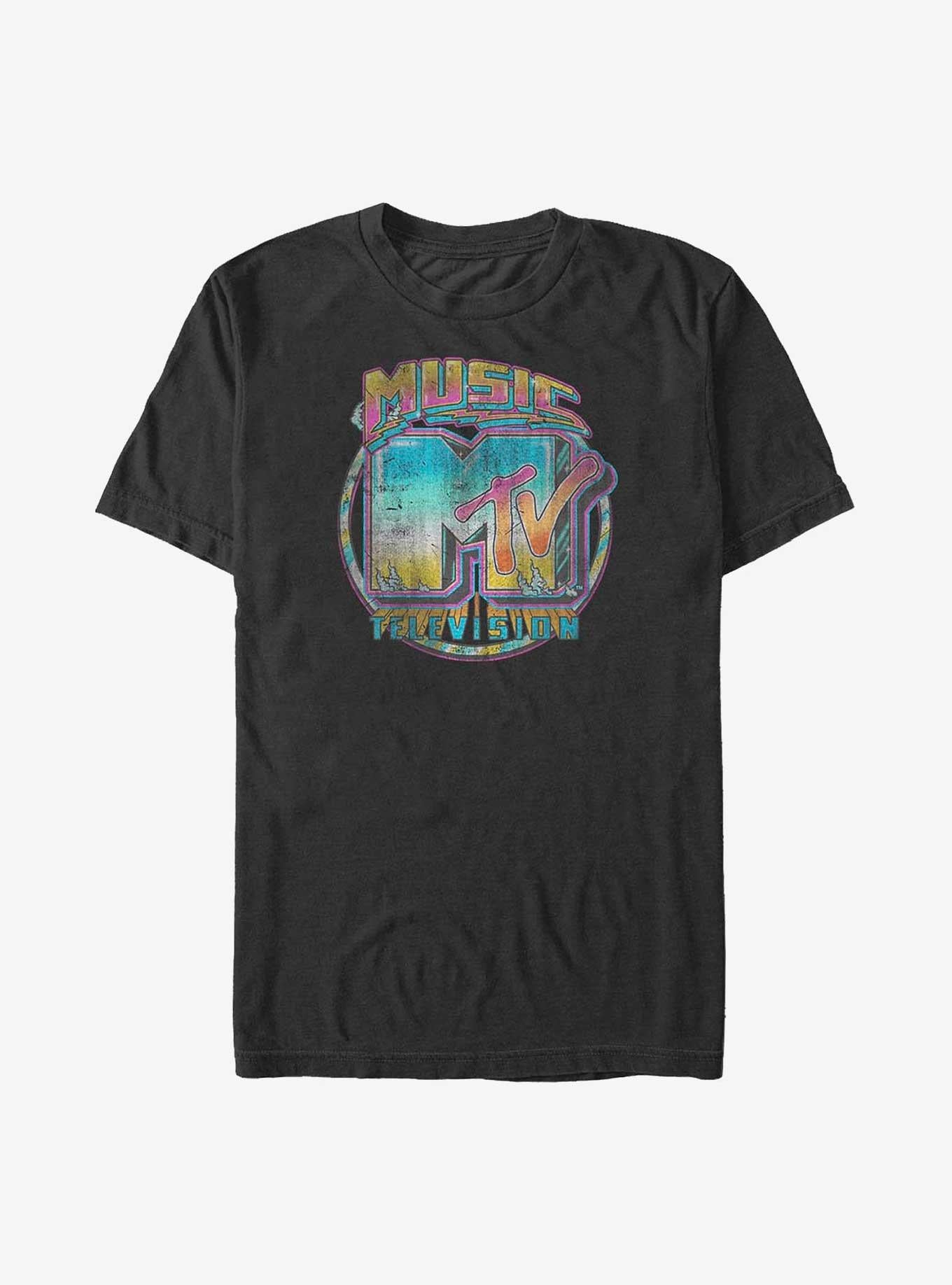 MTV Brushed Music Big & Tall T-Shirt | Trending Graphic Tee For Fans