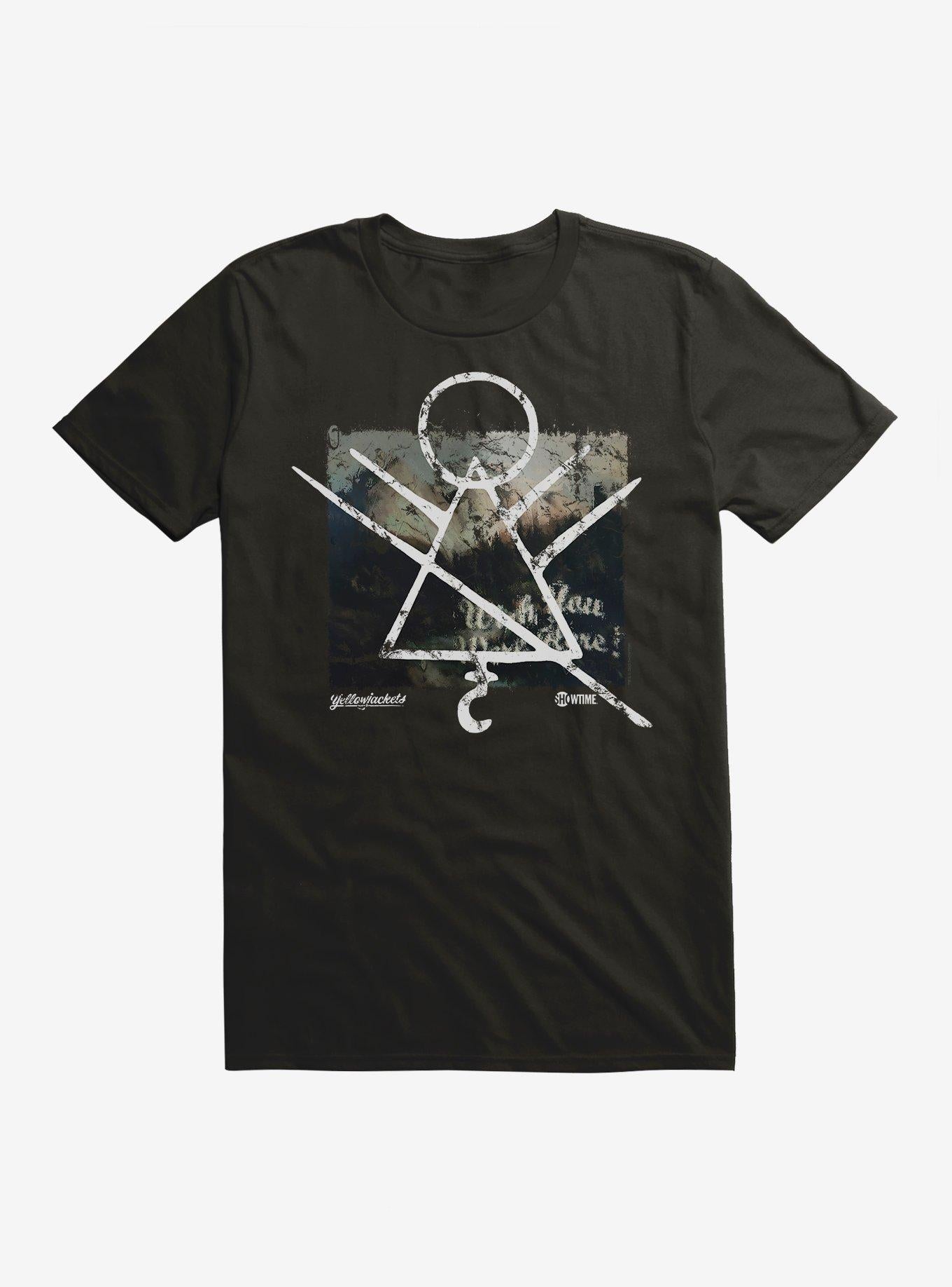 Yellowjackets Rune Symbol Wish You Were Here T-Shirt | Trending Graphic Tee For Fans