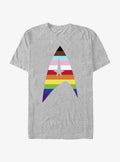 Star Trek Inclusive Flag Logo Pride T-Shirt | Trending Graphic Tee For Fans