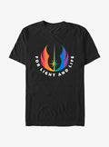 Star Wars For Light And Life Pride T-Shirt | Trending Graphic Tee For Fans