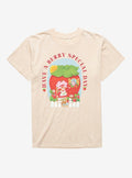 Strawberry Shortcake Berry Special Day Mineral Wash T-Shirt | Trending Graphic Tee For Fans