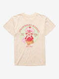 Strawberry Shortcake & Custard Strawberry Market Mineral Wash T-Shirt | Trending Graphic Tee For Fans