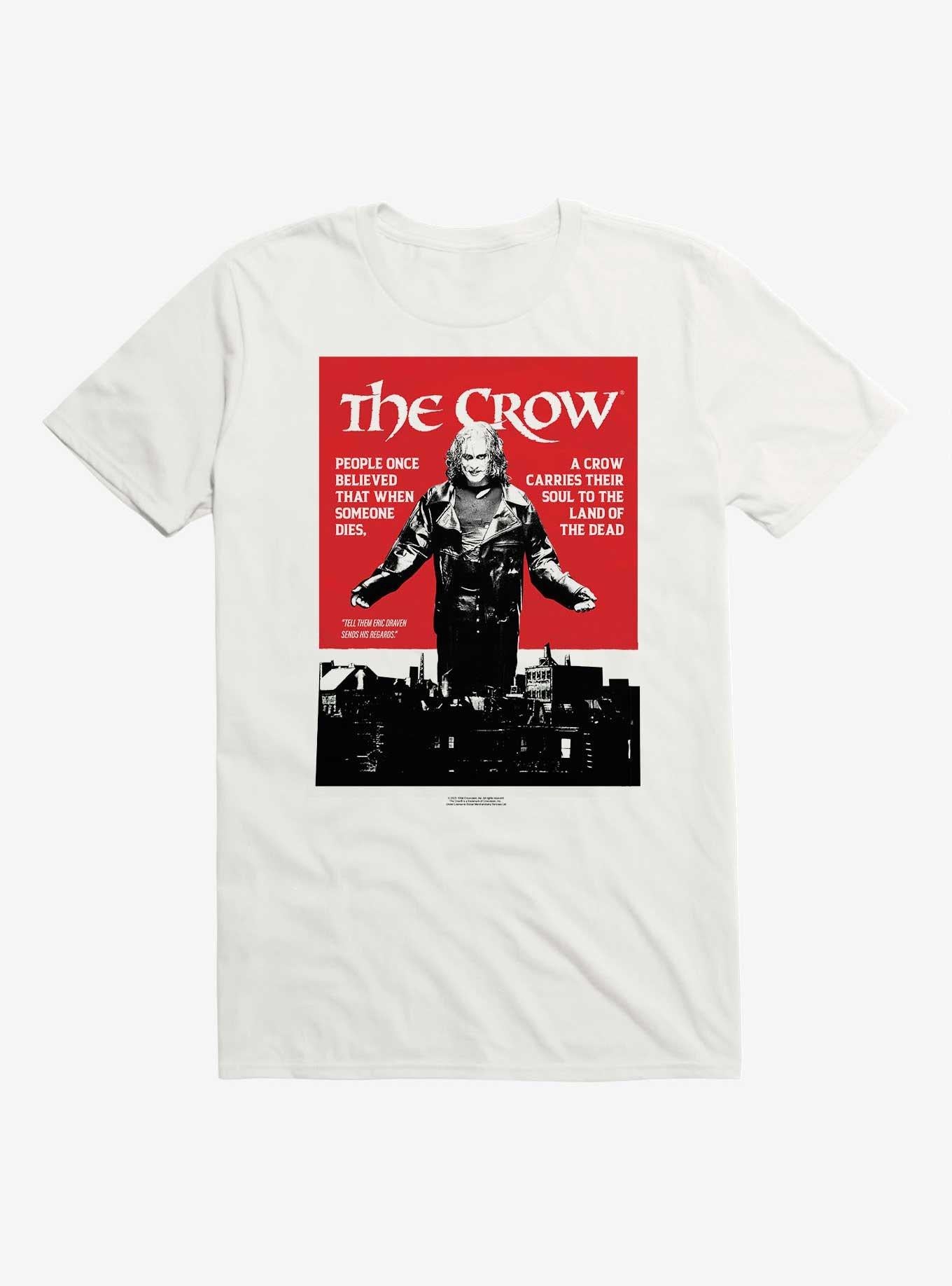 The Crow Carries Their Soul Land Of The Dead T-Shirt | Trending Graphic Tee For Fans