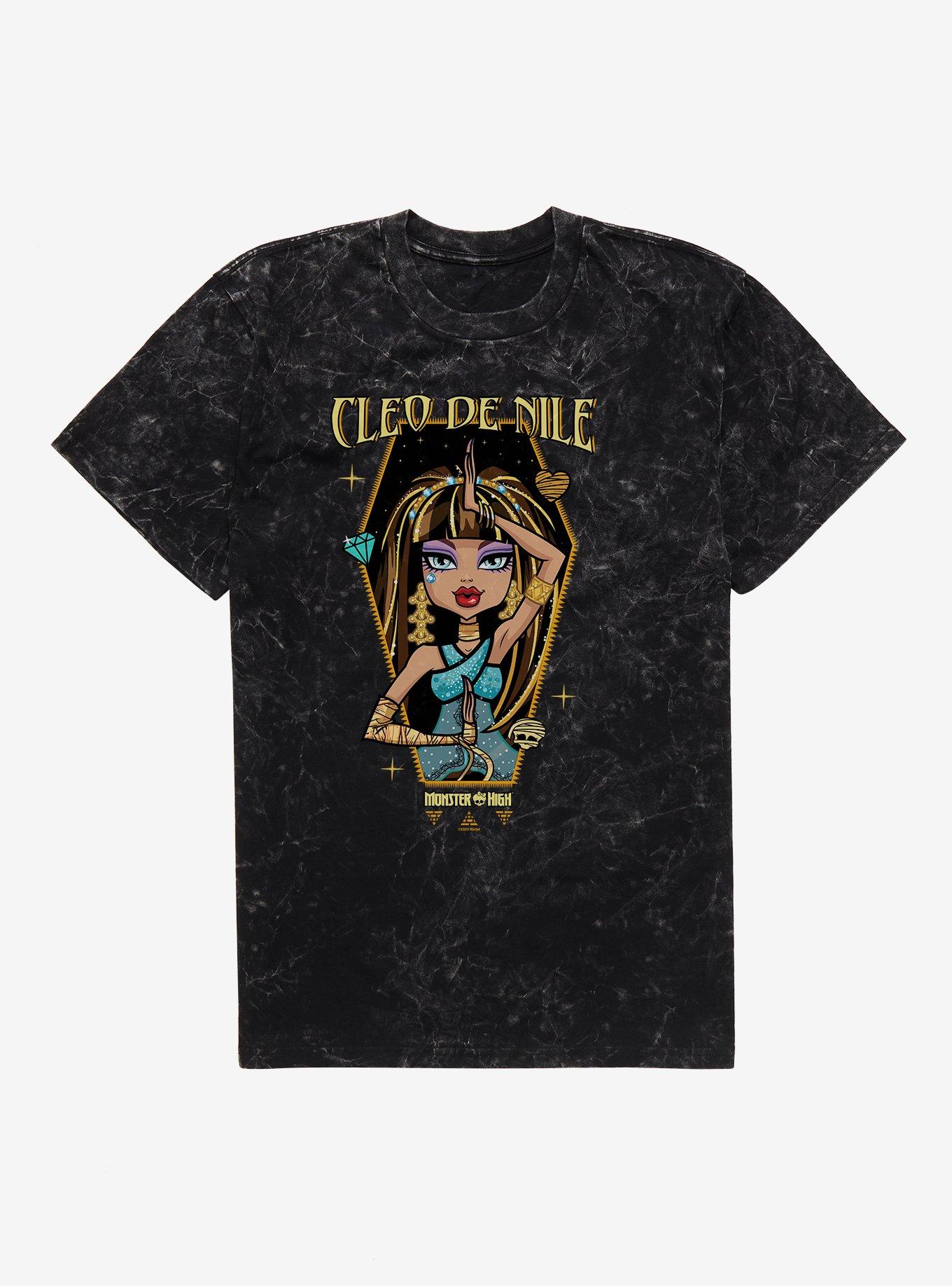 Monster High Cleo de Nile Pose Mineral Wash T-Shirt | Trending Graphic Tee For Fans