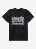 Monster High Group Pose Mineral Wash T-Shirt | Trending Graphic Tee For Fans