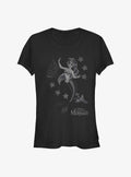 Disney The Little Mermaid Ariel Flash Girls T-Shirt | Trending Graphic Tee For Fans