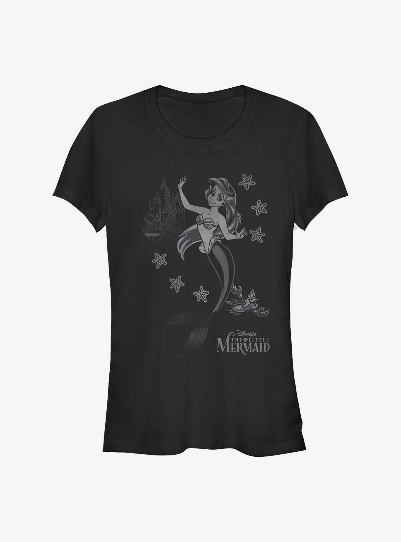 Disney The Little Mermaid Ariel Flash Girls T-Shirt | Trending Graphic Tee For Fans