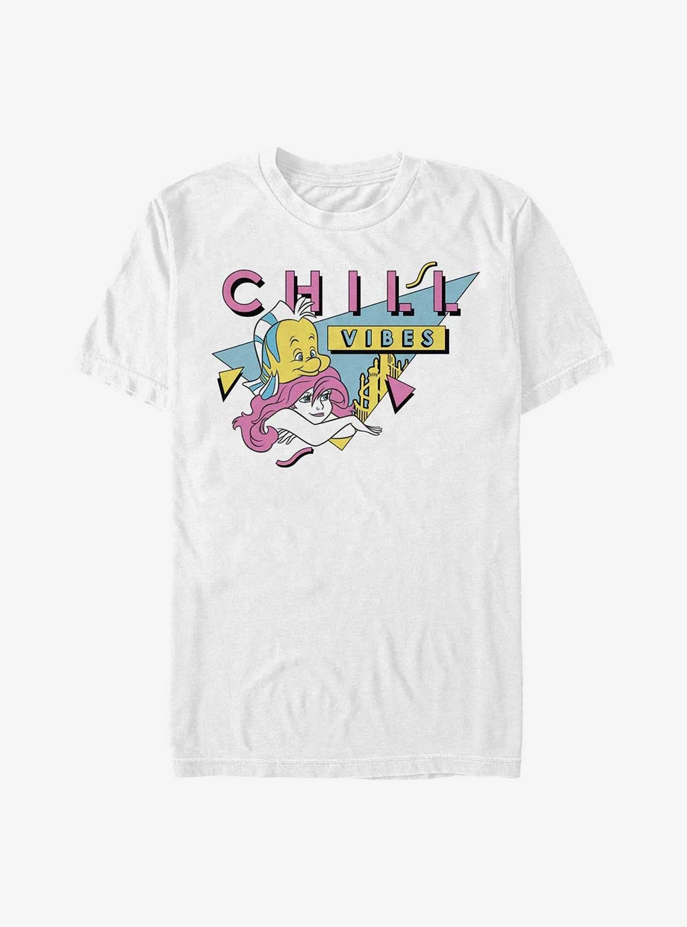 Disney The Little Mermaid 90's Ariel Chill Vibes T-Shirt | Trending Graphic Tee For Fans