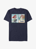 Disney The Little Mermaid Me vs. You T-Shirt | Trending Graphic Tee For Fans