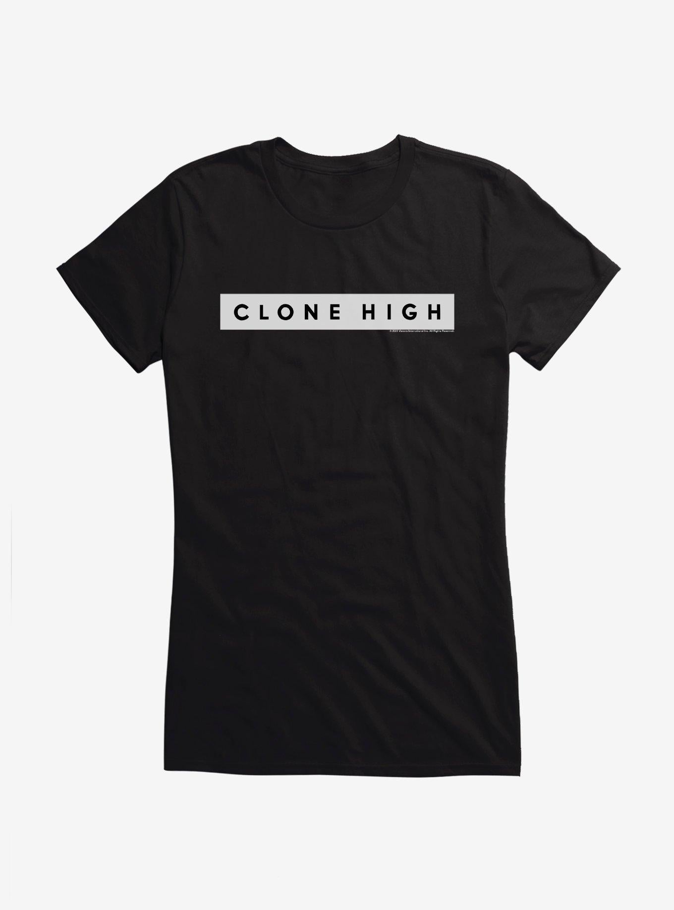 Clone High Block Logo Girls T-Shirt | Trending Graphic Tee For Fans