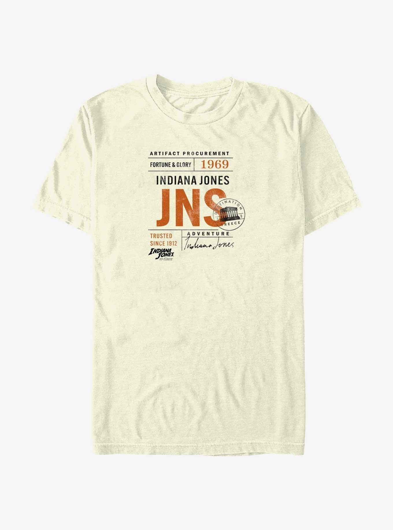Indiana Jones and the Dial of Destiny Greece Passport T-Shirt | Trending Graphic Tee For Fans