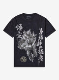 Dragon Ball Super Goku Foil Mineral Wash T-Shirt | Trending Graphic Tee For Fans