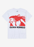 Olivia Rodrigo Guts Red Stencil T-Shirt | Trending Graphic Tee For Fans
