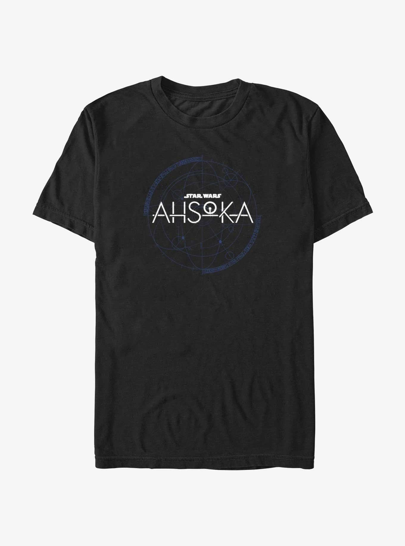 Star Wars Ahsoka Planetary Logo T-Shirt | Trending Graphic Tee For Fans