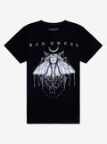 Bad Omens Moth Boyfriend Fit Girls T-Shirt | Trending Graphic Tee For Fans