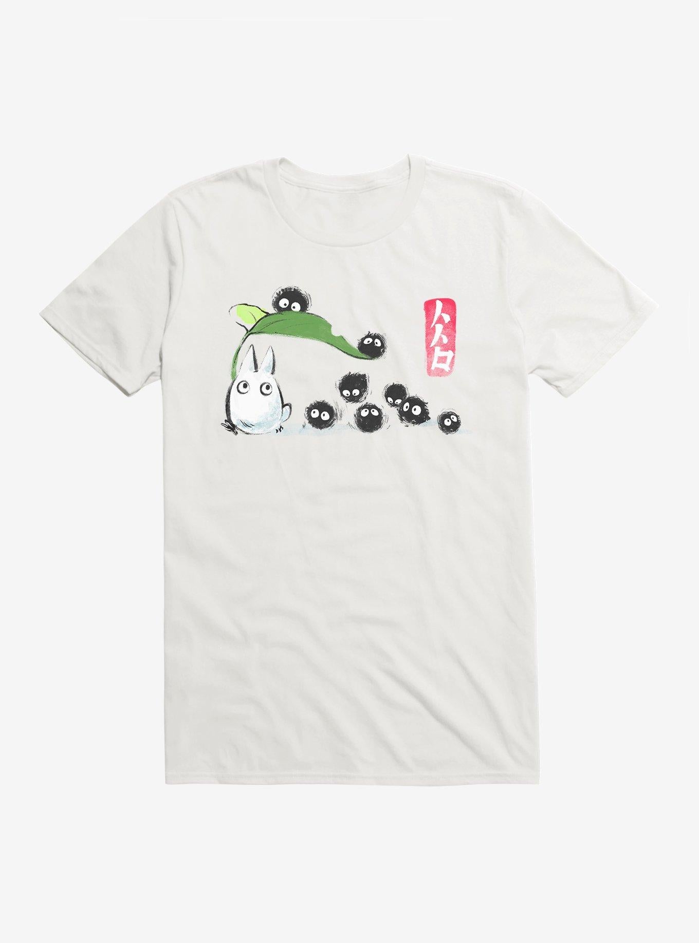 Studio Ghibli My Neighbor Totoro Soot Spirtes Follow Me T-Shirt | Trending Graphic Tee For Fans
