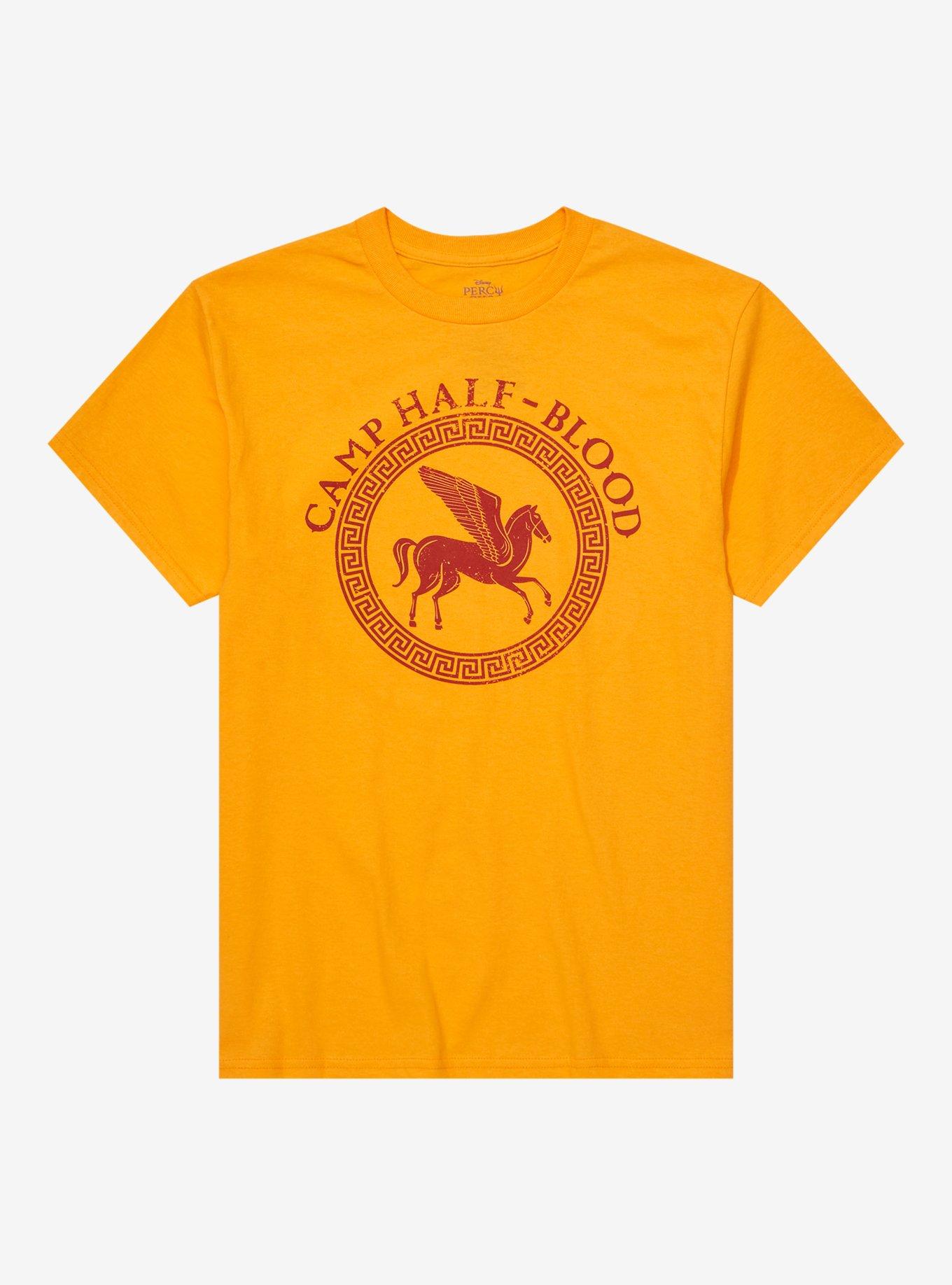 Disney Percy Jackson And The Olympians Camp Half-Blood T-Shirt | Trending Graphic Tee For Fans