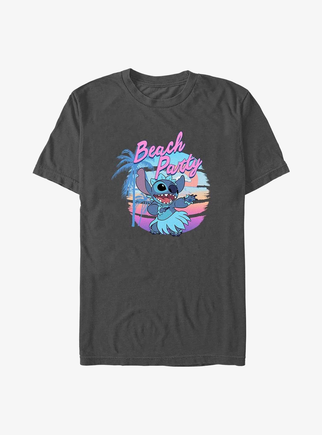 Disney Lilo & Stitch Beach Party Stitch T-Shirt | Trending Graphic Tee For Fans
