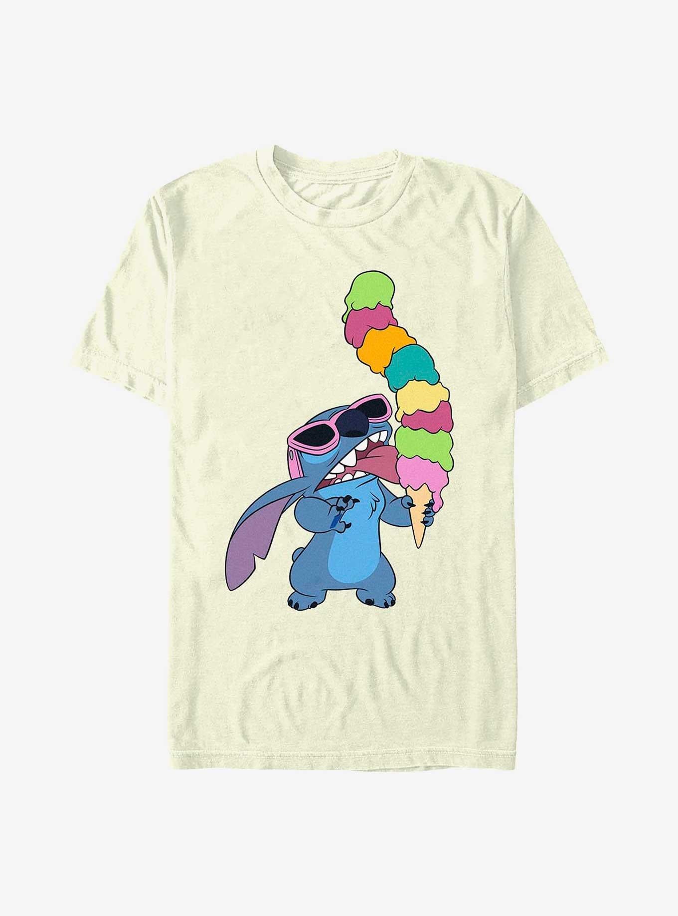 Disney Lilo & Stitch Ice Cream Scoops T-Shirt | Trending Graphic Tee For Fans