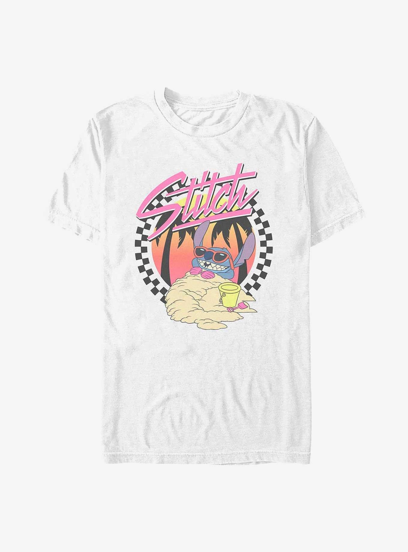 Disney Lilo & Stitch Sunset Stitch T-Shirt | Trending Graphic Tee For Fans
