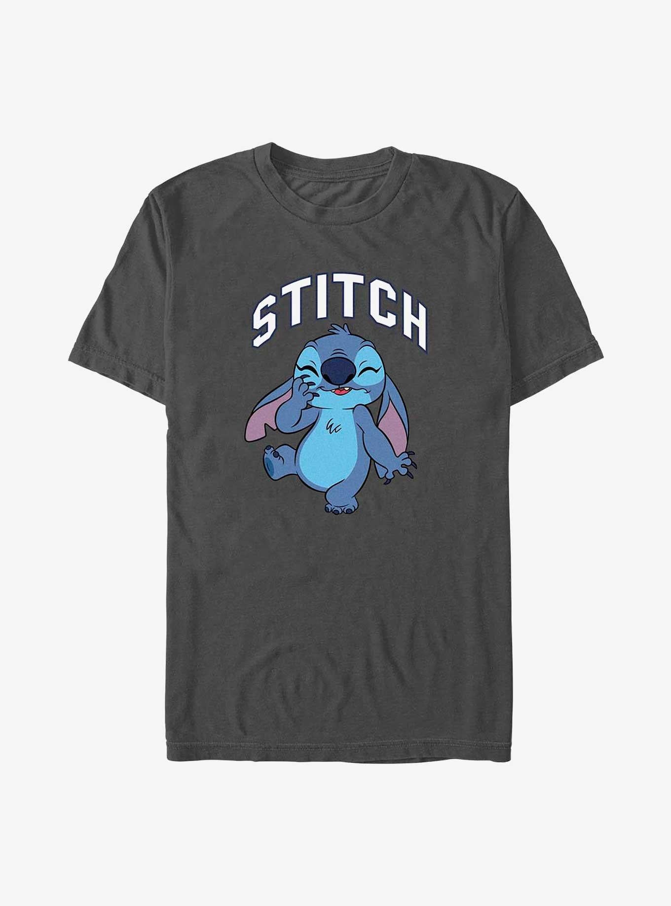 Disney Lilo & Stitch Stitch Embarrassed T-Shirt | Trending Graphic Tee For Fans