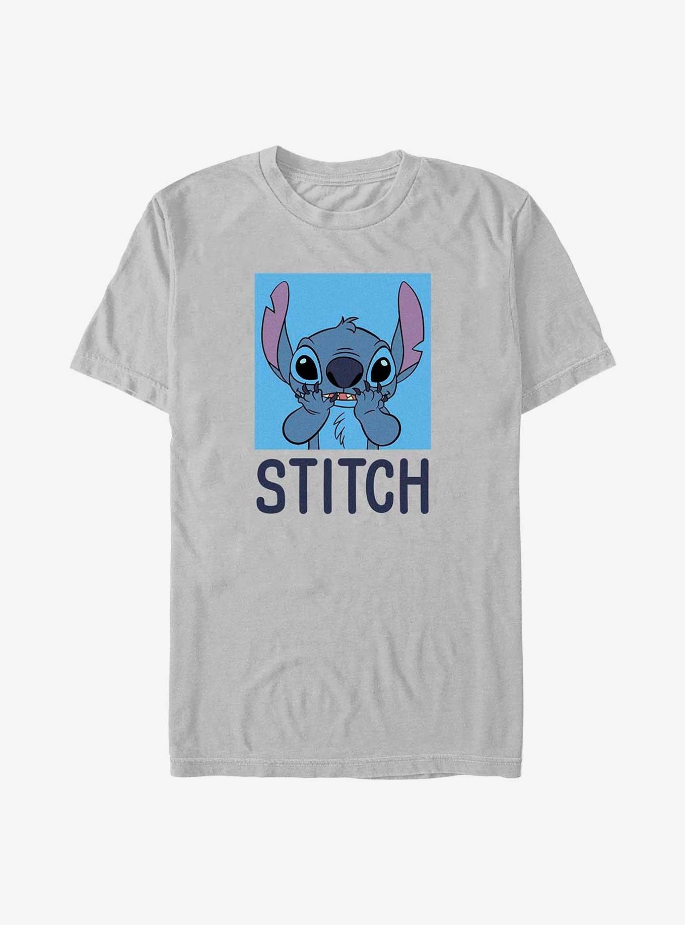 Disney Lilo & Stitch Bashful Stitch Box T-Shirt | Trending Graphic Tee For Fans